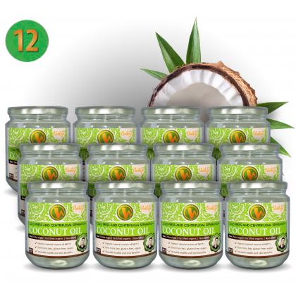 Coconut Oil Centrifugal Separation - 12 pieces (Thailand, ORGANIC)
