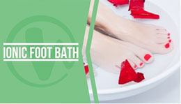 Ionic foot bath